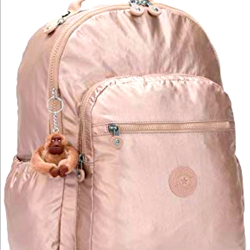 kipling pink backpack
